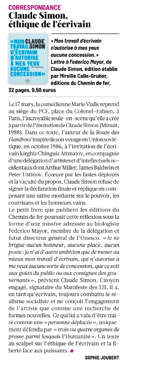 L&#39;humanité060325